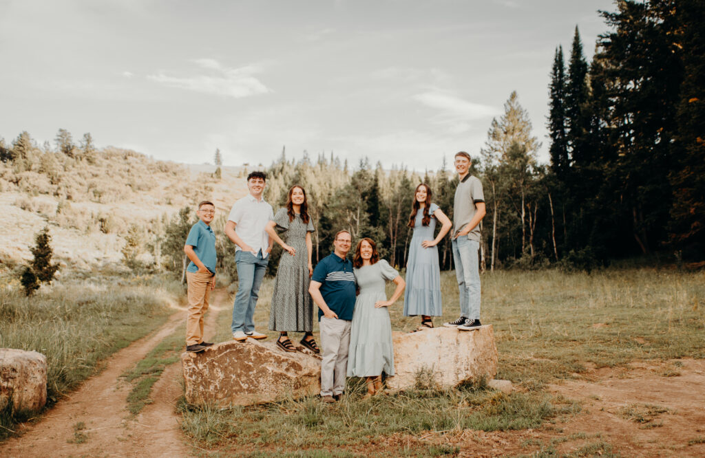 family photos in Bear Lake