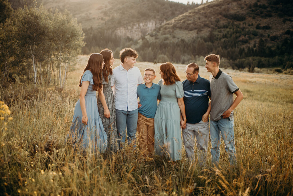 family photos in Bear Lake