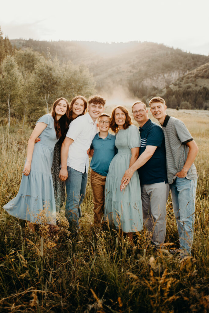 family photos in Bear Lake