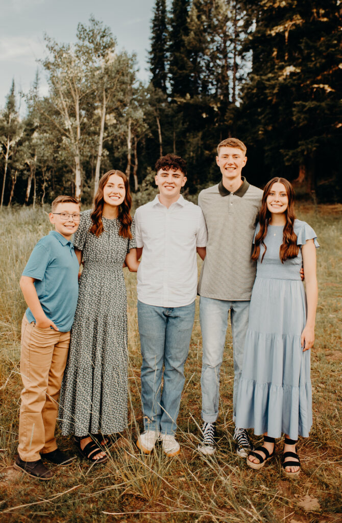 family photos in Bear Lake